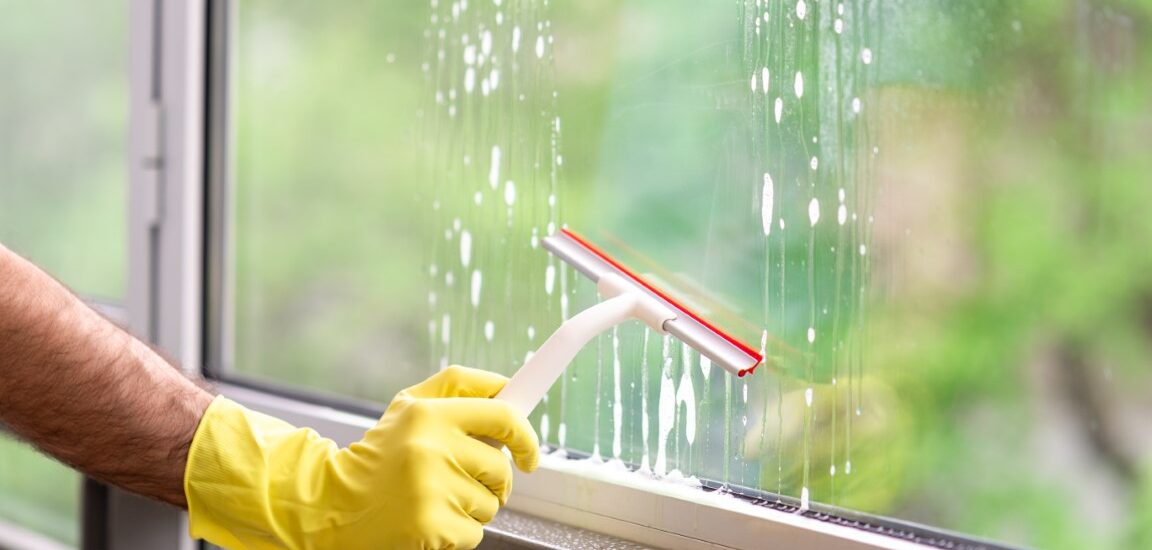 nettoyer les traces de pluie sur les vitres
