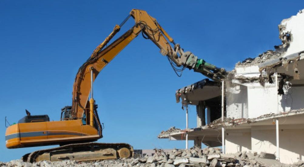 travaux de démolition